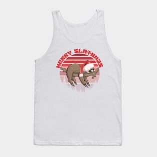 Merry Slothmas Tank Top